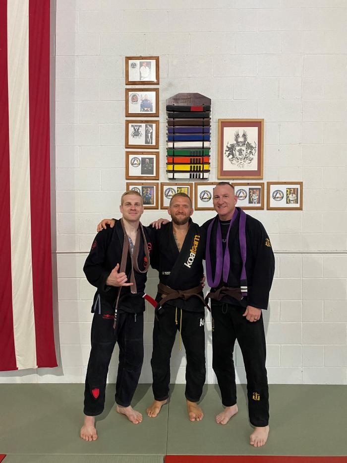 Brown belt · July 9, 2022 · Promoted by Douglas Esposito
