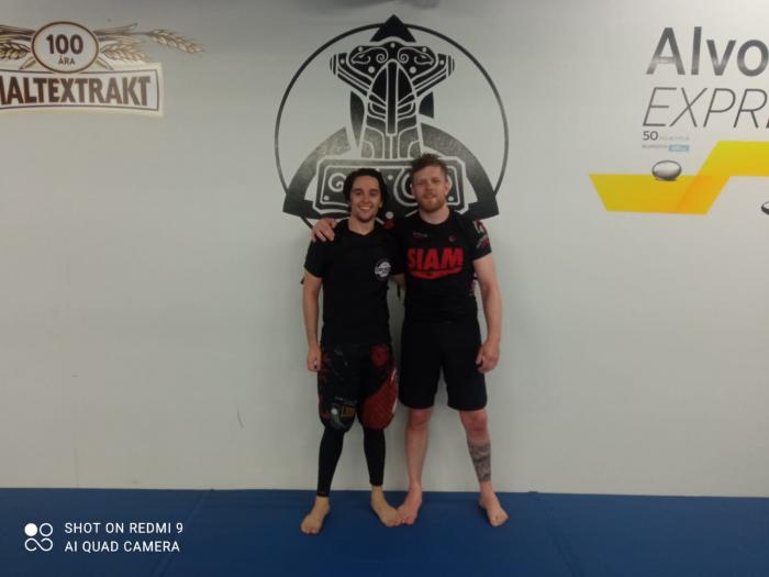 Training at Mjölnir in Reykjavik, Iceland
