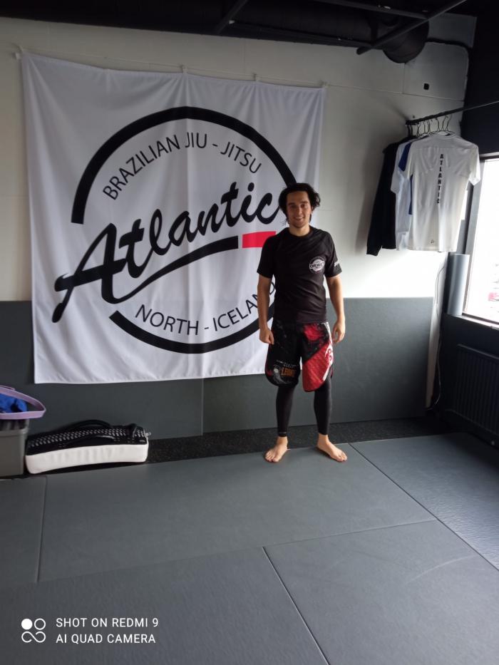 Training at Atlantic BJJ in Akureyri, Iceland