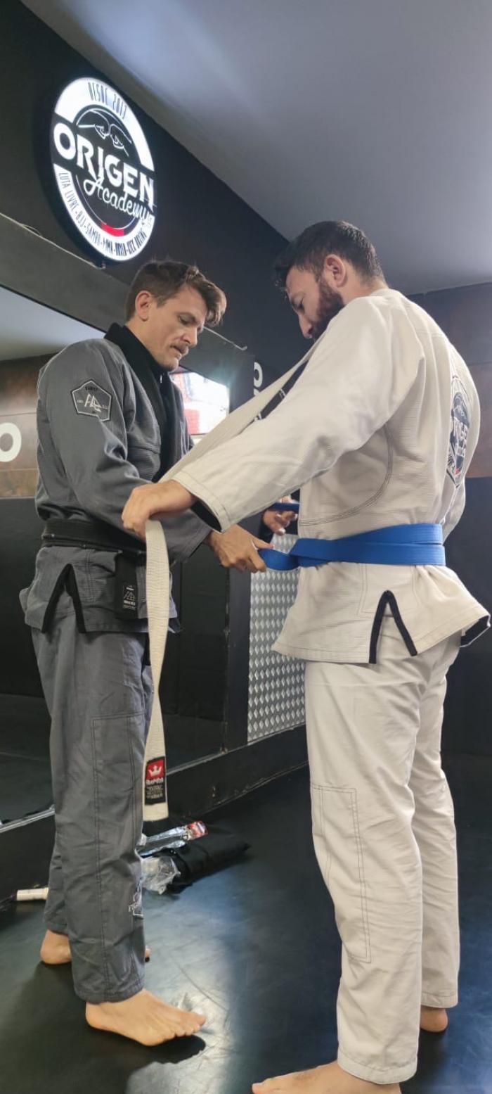 Blue belt · December 15, 2023 · Promoted by Manu Mariscal Cuadrado