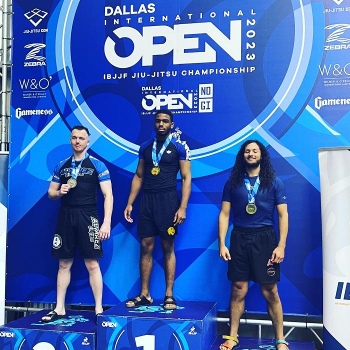 2nd place NoGi at the 2023 Dallas Open