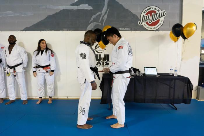 Officially awarded 1st Degree Black Belt