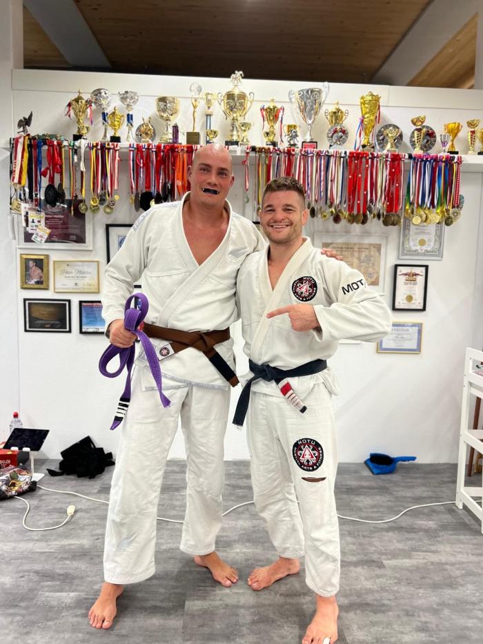 Brown belt · November 4, 2024 · Promoted by Peter Mettler