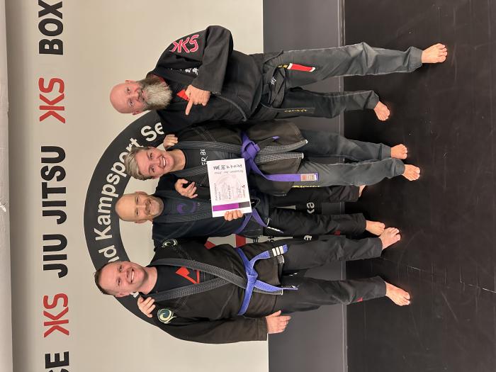 Purple belt · November 6, 2024 · Promoted by Richard Haye