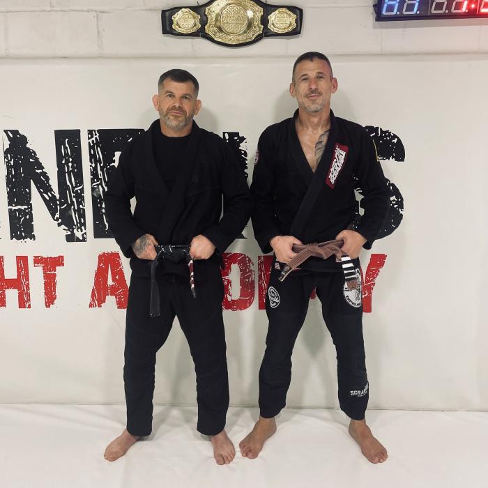 Brown belt · April 12, 2022 · Promoted by Mark Hobbs