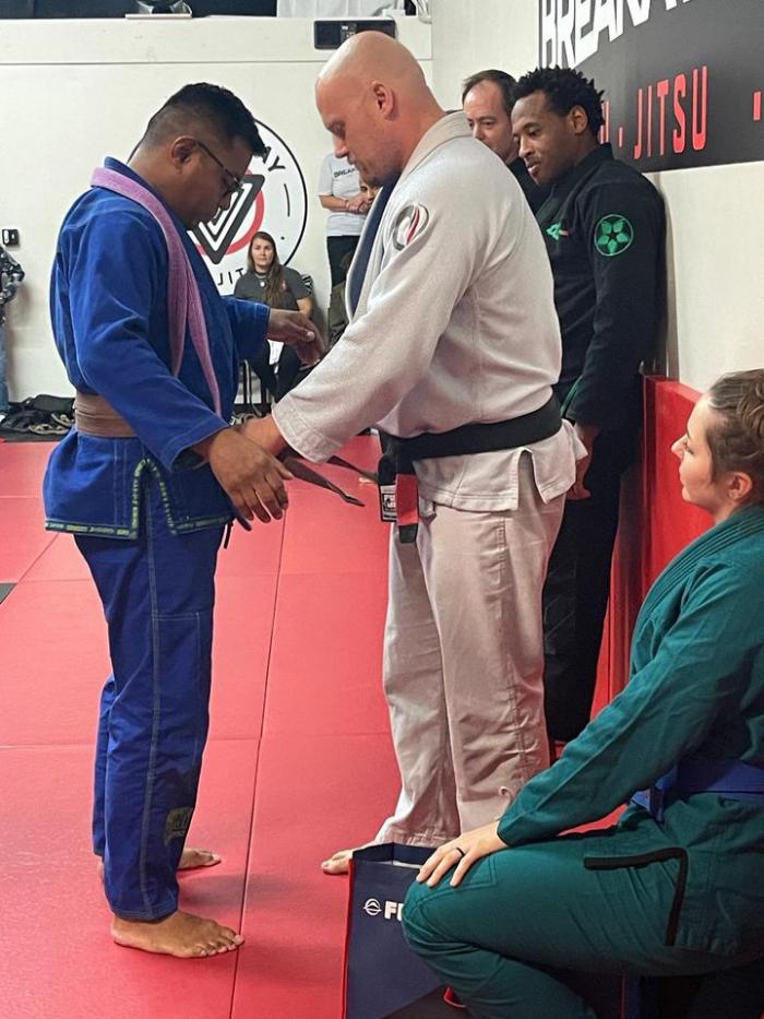 Brown belt · November 4, 2024 · Promoted by Brendan Walzak