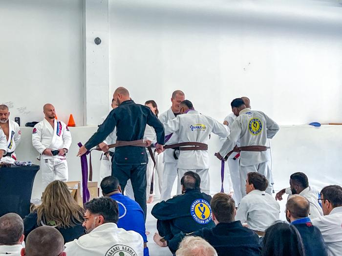 Brown belt · November 9, 2024 · Promoted by Joe Cunningham