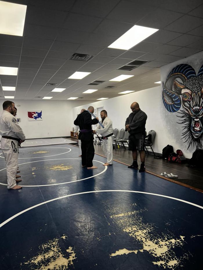 Purple belt · November 9, 2024 · Promoted by Wes Lumpkin