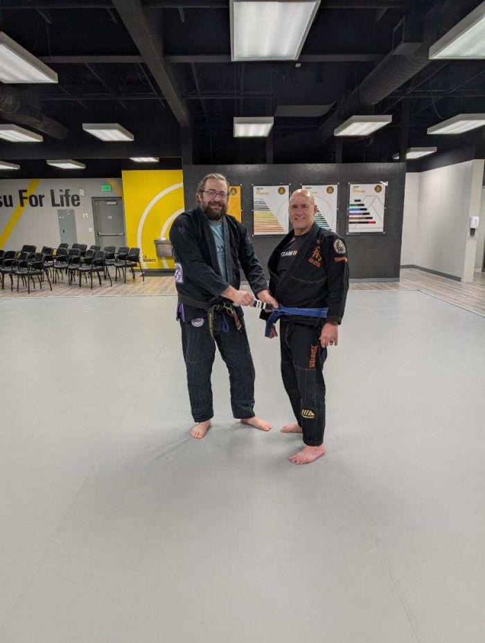 Blue belt · April 12, 2023 · Promoted by Todd Richards