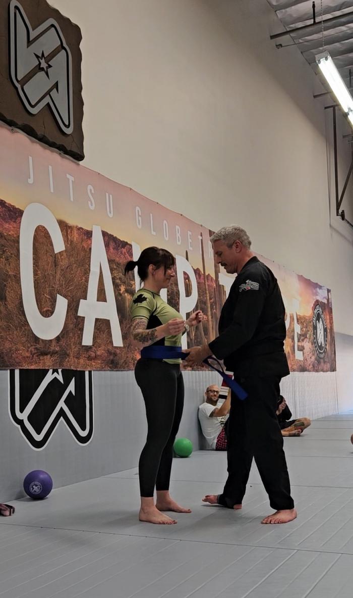 Blue belt · November 9, 2024 · Promoted by Matthew McPeake