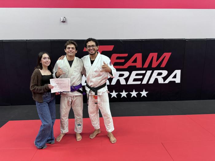 Purple belt · November 14, 2024 · Promoted by Carlos Diego Ferreira