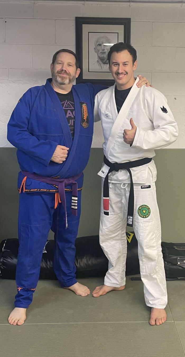 Promotion to 4th stripe purple belt