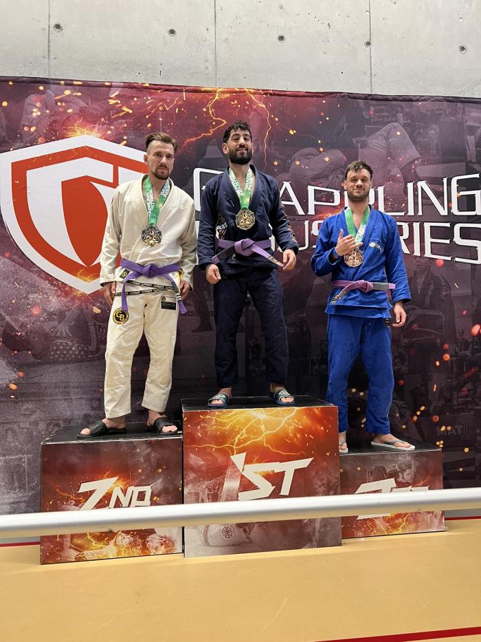 Grappling Industries Brussels, Purple Belt