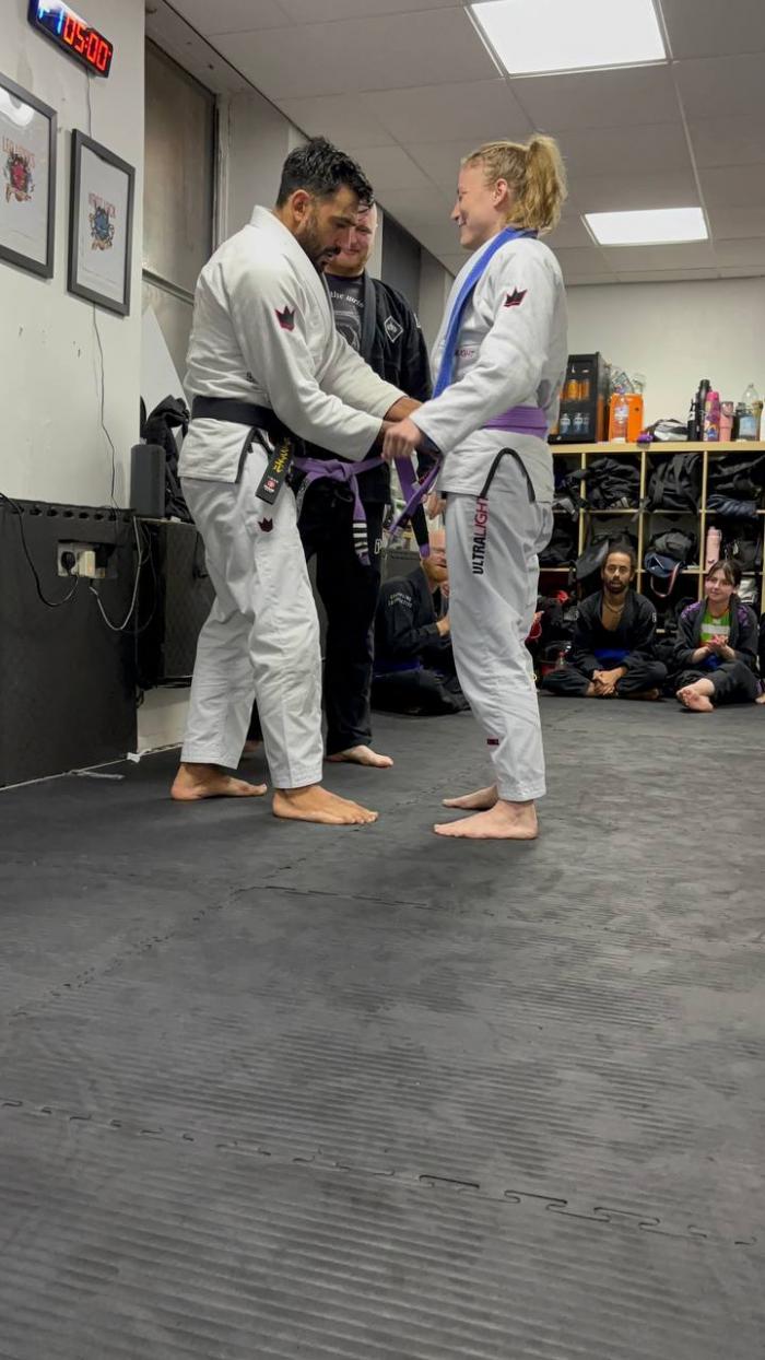 Purple belt · November 16, 2024 · Promoted by Rafael Ribeiro