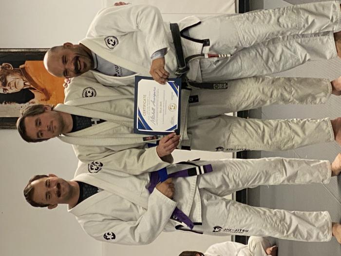 Blue belt · February 29, 2024 · Promoted by Eduardo Pereira