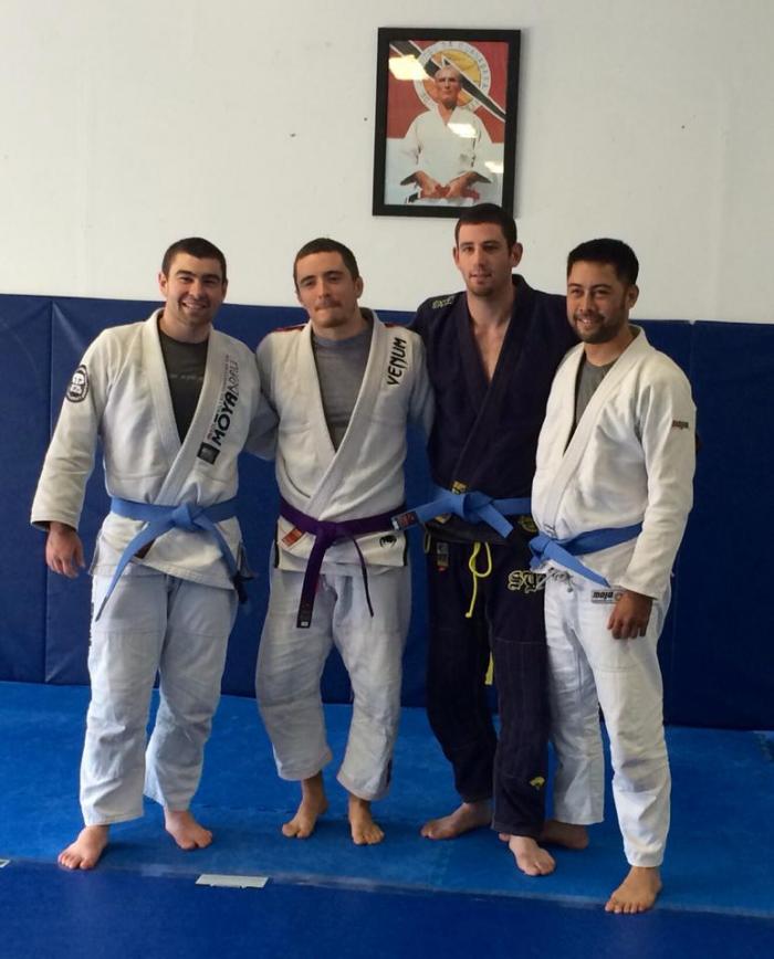 Blue belt · April 26, 2014 · Promoted by Mike Stratton