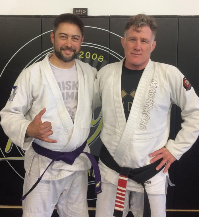 Purple belt · April 28, 2018 · Promoted by Matt Linsemier