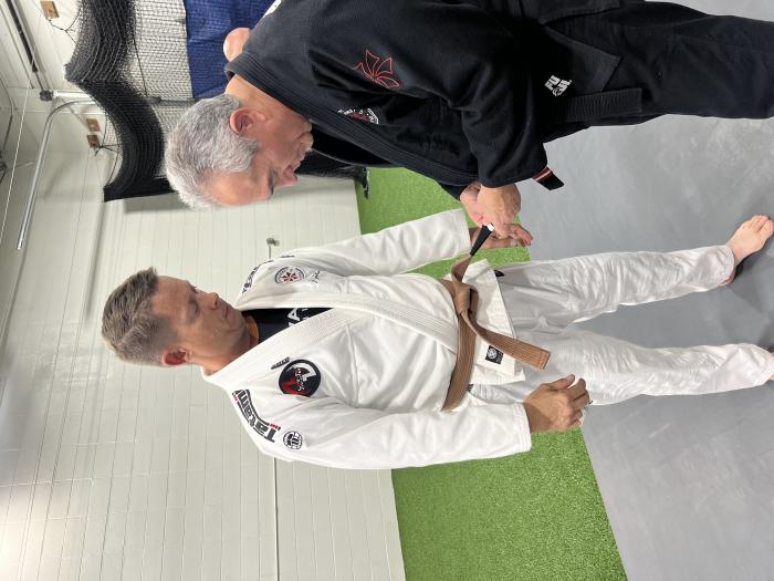 Brown belt · October 27, 2022 · Promoted by Rafael Lovato Jr.