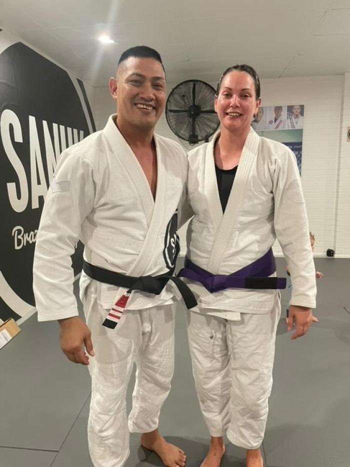 Purple belt · November 12, 2024 · Promoted by Chep Krummel