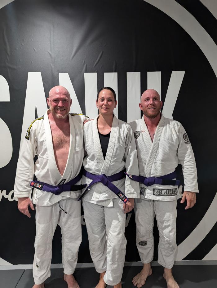 Purple belt · November 12, 2024 · Promoted by Chep Krummel