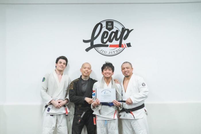 Blue belt · November 18, 2024 · Promoted by Lorenzo Joson