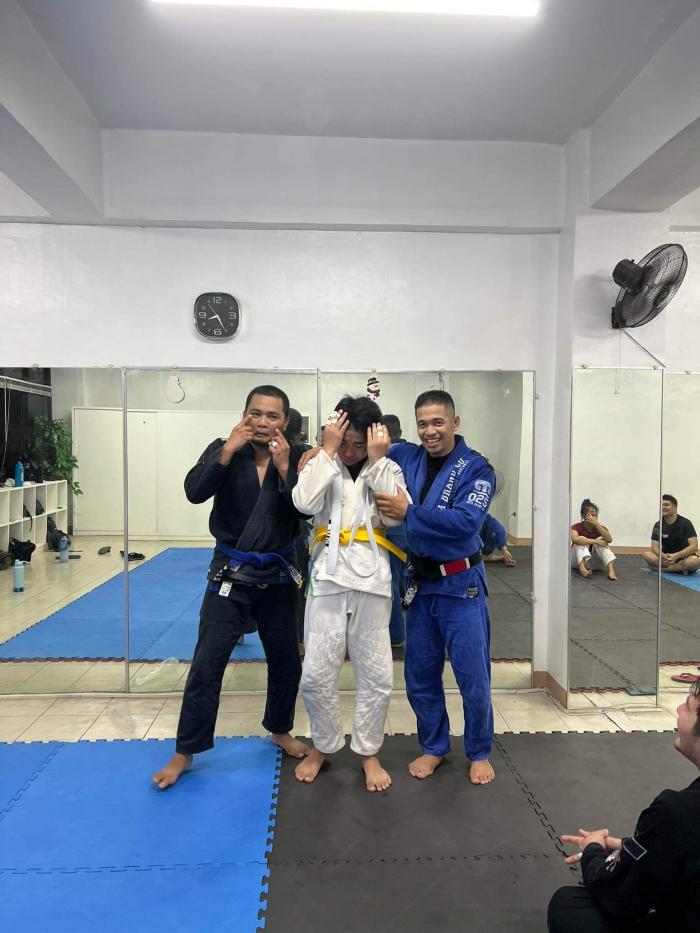 Yellow belt · December 30, 2023 · Promoted by Marc Louie Aldovino