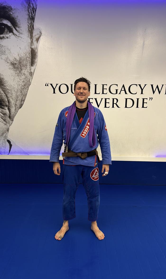 Brown belt · November 22, 2024 · Promoted by Prof. Brancao Da Silva