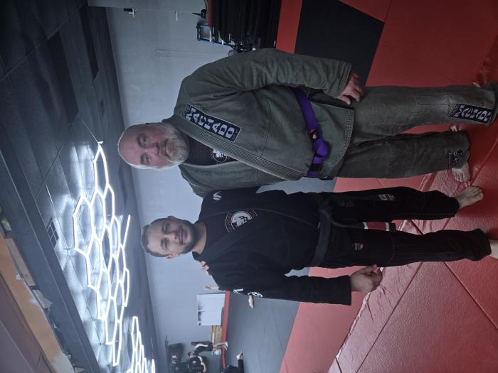Purple belt · October 14, 2024 · Promoted by Darren Turner