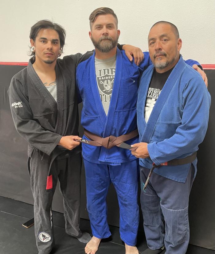 Brown belt · December 16, 2023 · Promoted by Richard Arrey