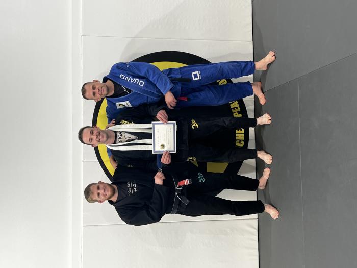 Blue belt · June 25, 2022 · Promoted by Greg Walker
