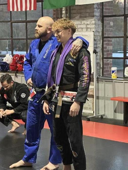 Brown belt promotion