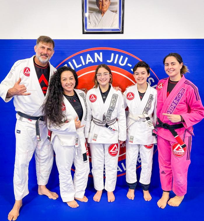 me, my kids and Professor Jimmie Lowrie and Professor Helen Arruda