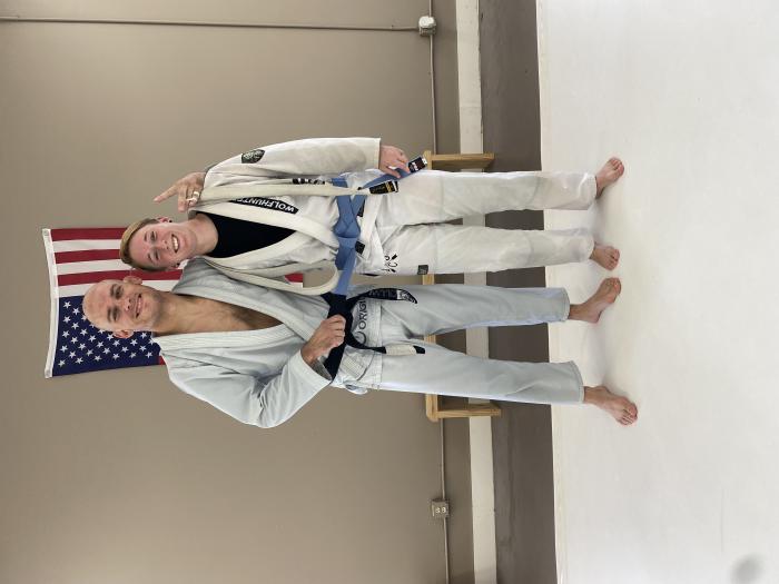Blue belt · July 16, 2022 · Promoted by Robert Howell