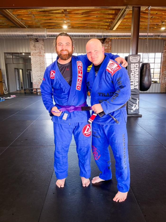Purple belt · November 18, 2023 · Promoted by Dave Frizzell