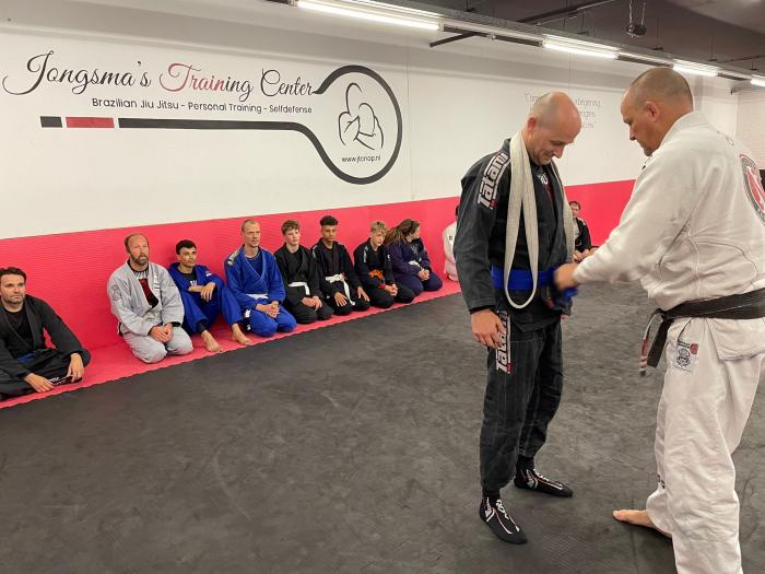 Blue belt · June 4, 2022 · Promoted by M. Peters