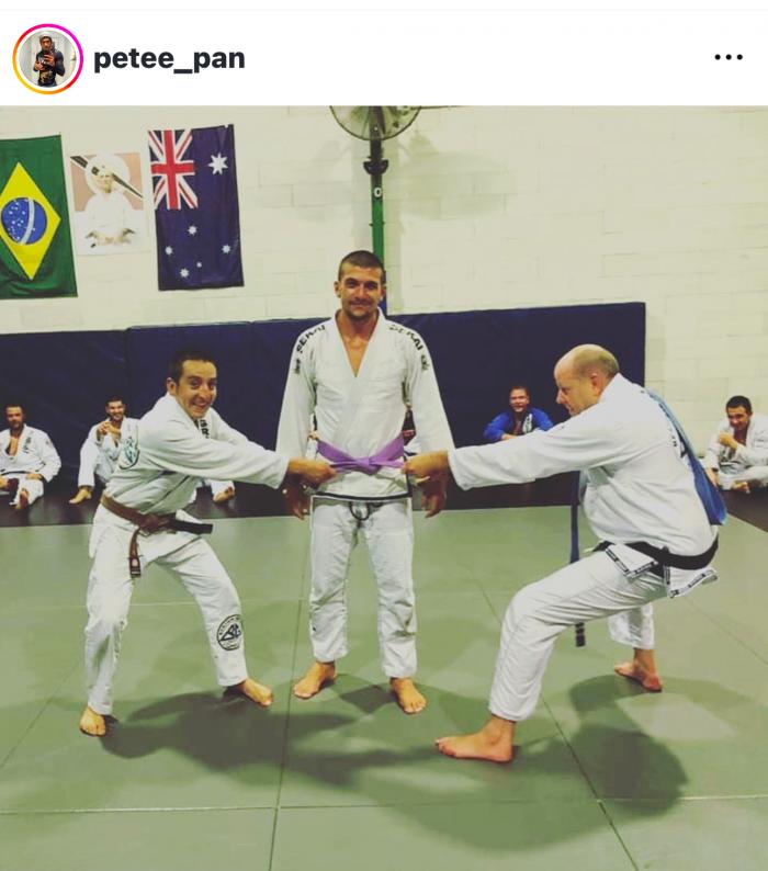 Blue belt · March 13, 2016 · Promoted by Andy
