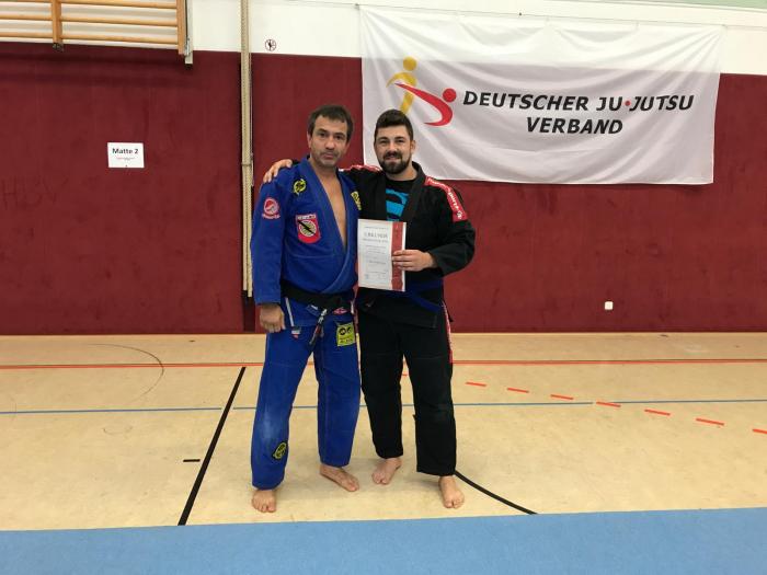 Blue belt · August 10, 2017 · Promoted by Peter Schira