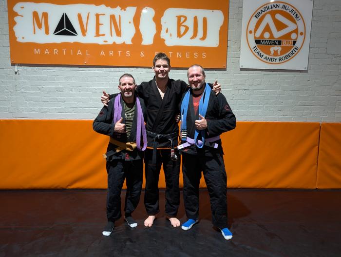 Purple belt · November 30, 2024 · Promoted by Dan Geoghegan