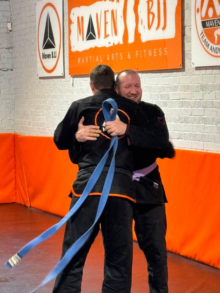Purple belt · November 30, 2024 · Promoted by Dan Geoghegan