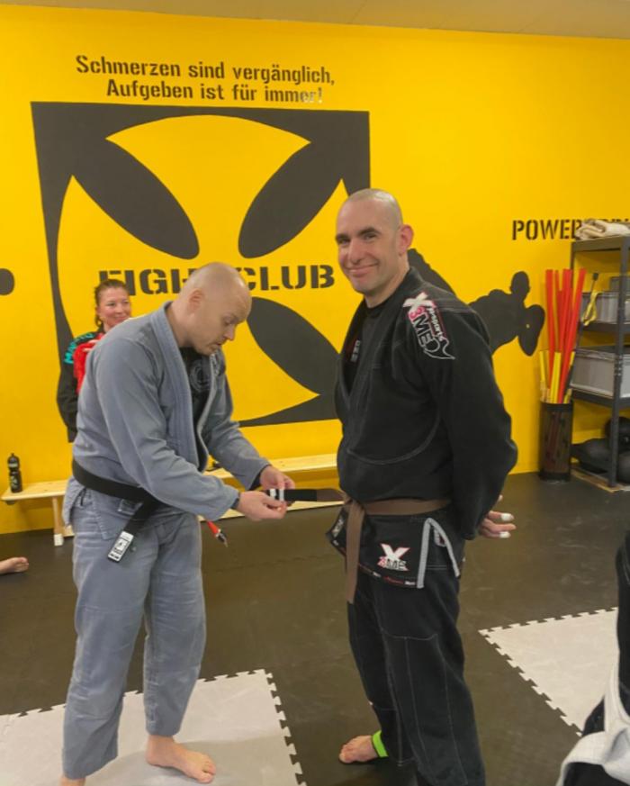 Brown belt · December 7, 2023 · Promoted by Sven Eichmann