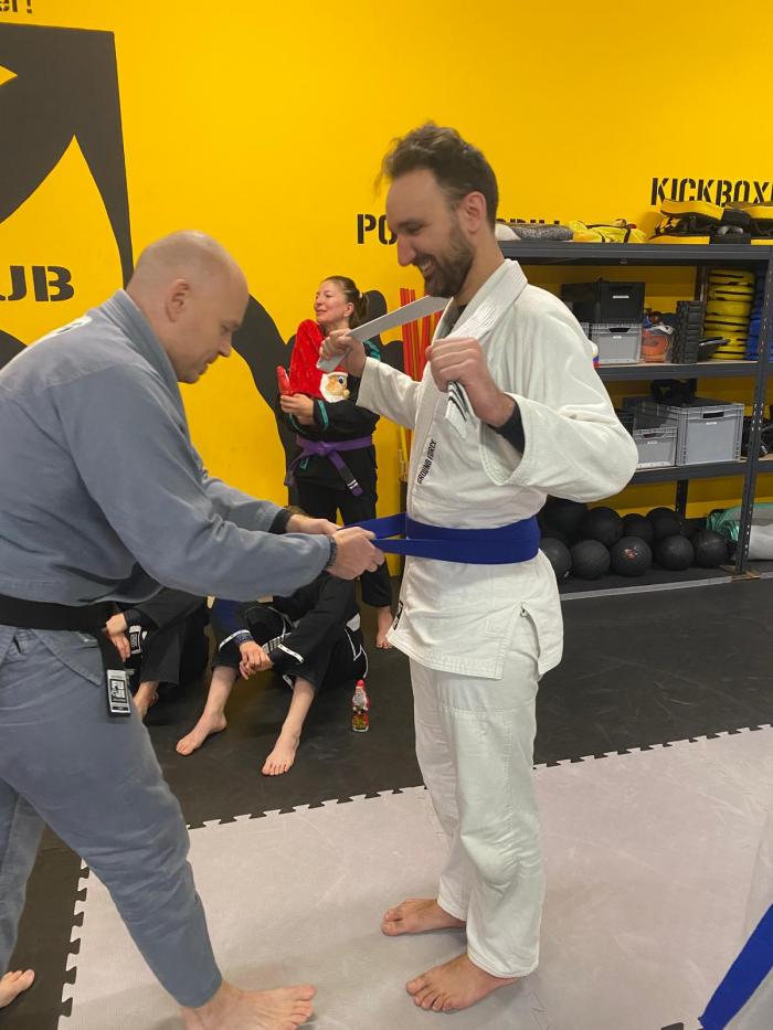 Blue belt · November 30, 2024 · Promoted by Sven Eichmann