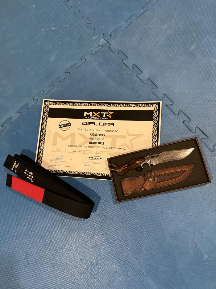 Black belt · November 30, 2024 · Promoted by Jon Kelly