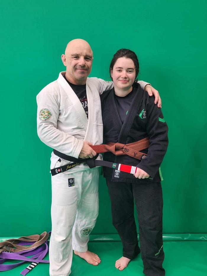 Brown belt · November 30, 2024 · Promoted by Jamie Murray