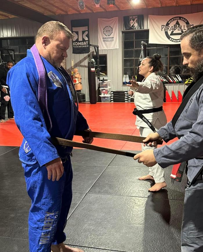 Brown belt · November 4, 2024 · Promoted by Frank Rodriguez
