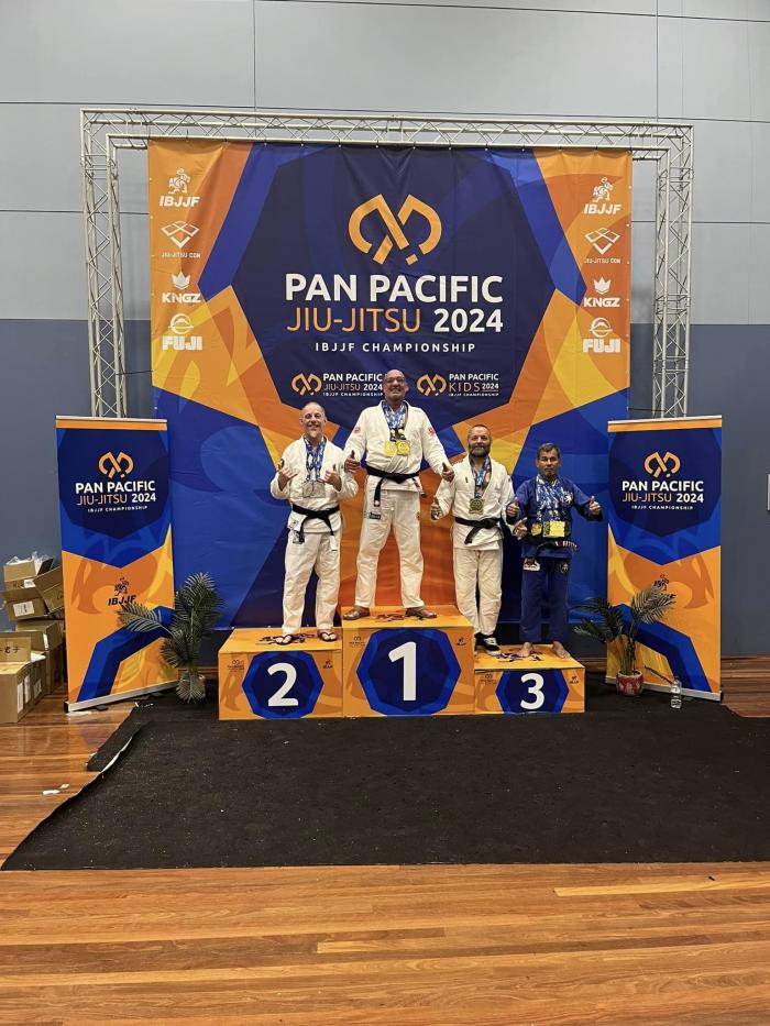 Double silver, Masters 5 u82.5kg 2024 Pan Pacs