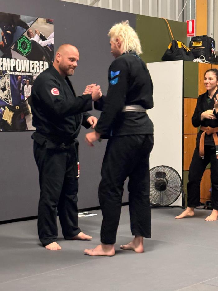 Blue belt · November 26, 2024 · Promoted by Lucas Abella