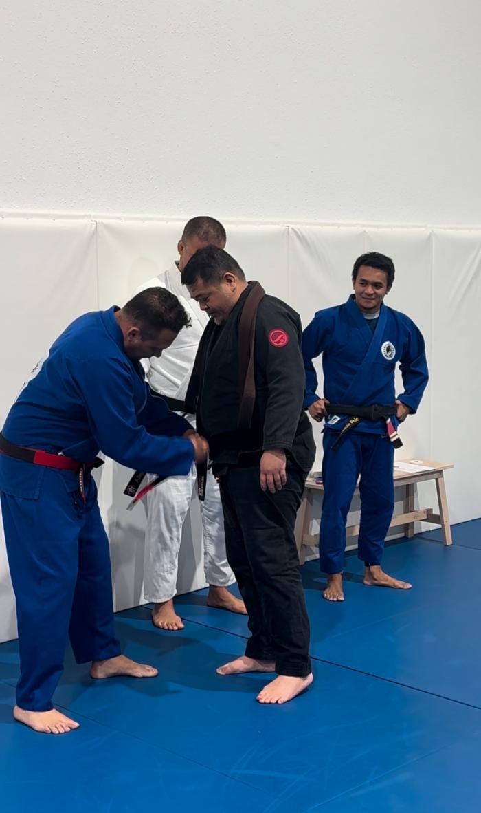 Black belt · December 3, 2024 · Promoted by Master Renzo Gracie / Prof Rafael Haubert