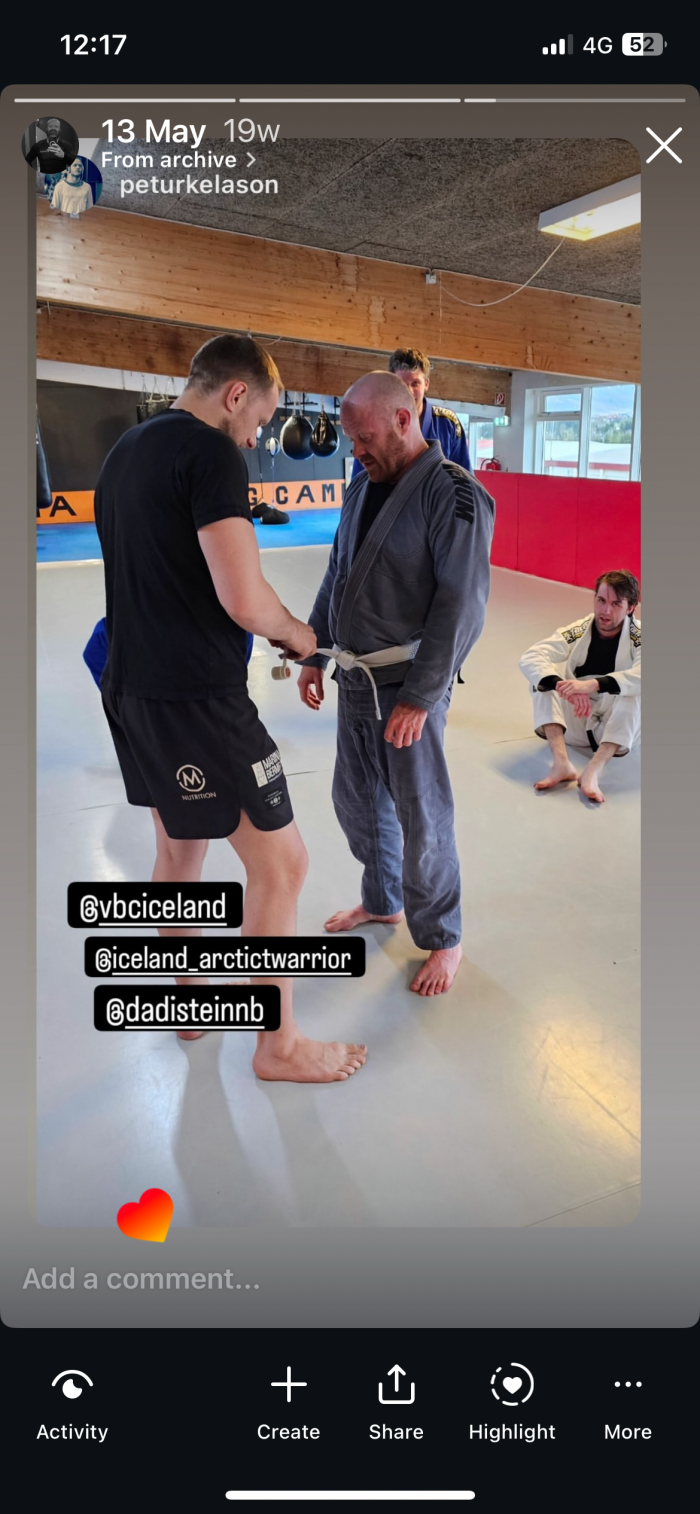 getting my 3stripe from daði