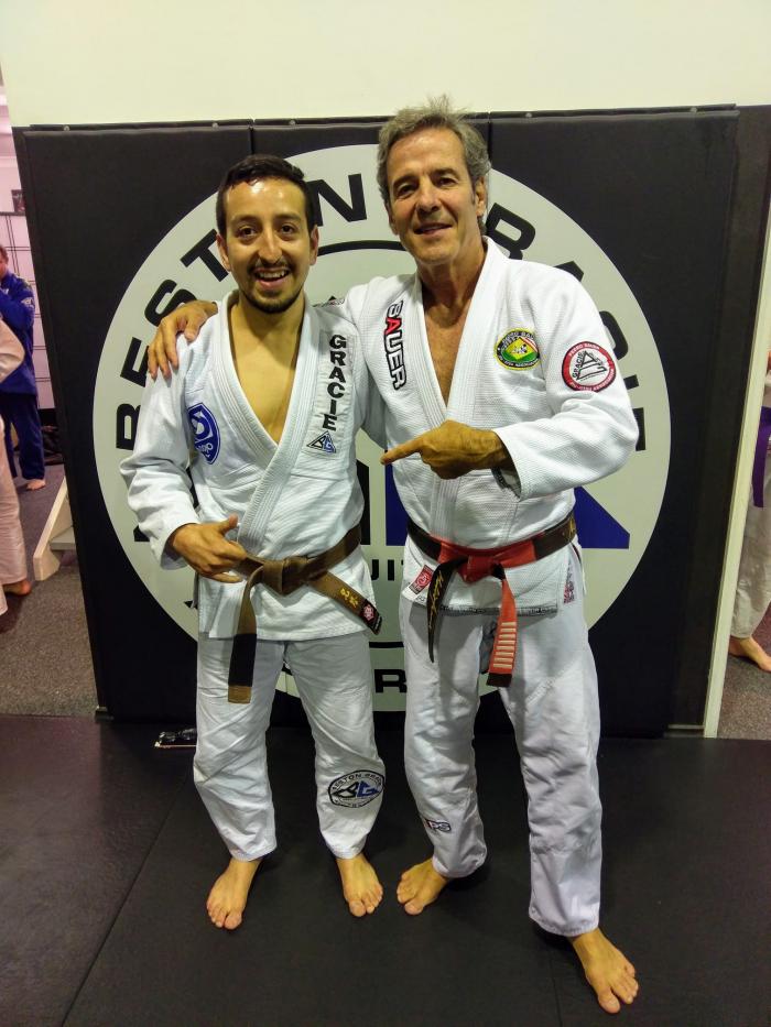 Brown belt · February 3, 2018 · Promoted by Luke Beston