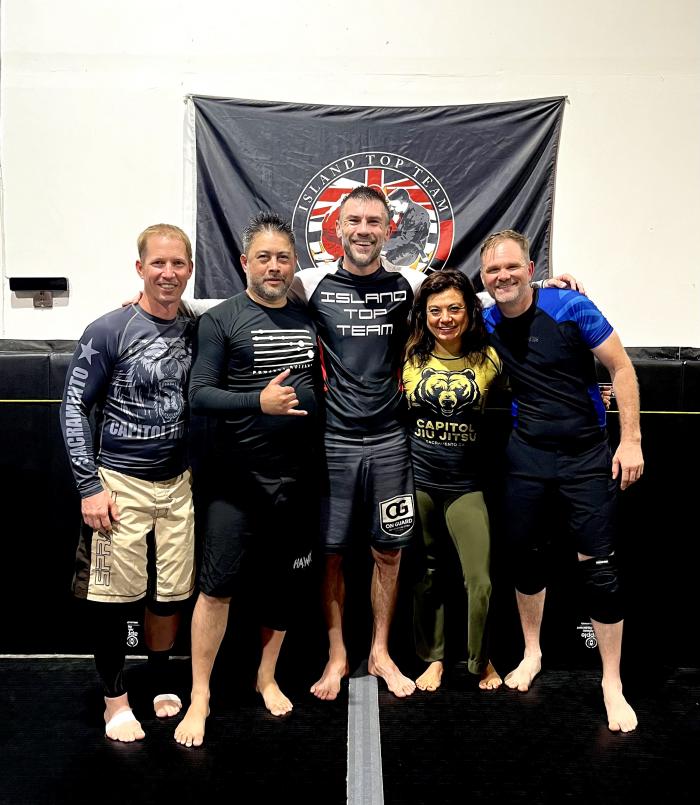 Island Top Team Visiting student program with Rob Biernacki